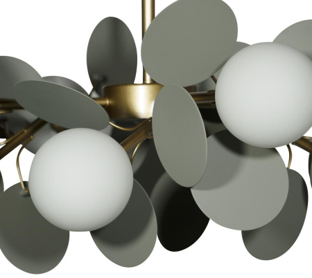 картинка Потолочная люстра светодиодная Matisse 10008/8 Grey от магазина BTSvet