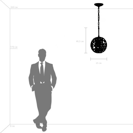 картинка Подвесной светильник Verona 727011 от магазина BTSvet