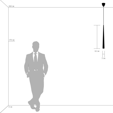 картинка Подвесной светильник PUNTO 807016 от магазина BTSvet