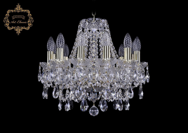 Хрустальная подвесная люстра 11.25.12.141.Gd.Sp