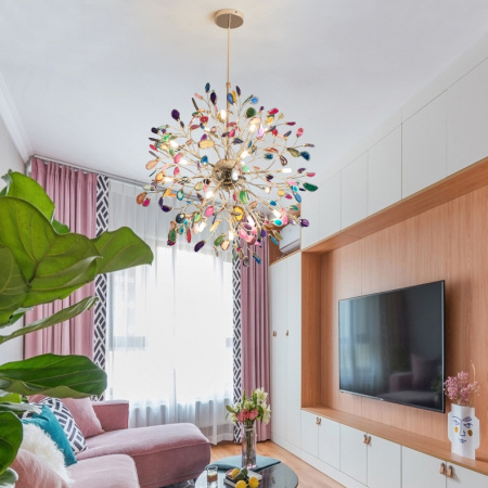 картинка Потолочная люстра на штанге agate-801 от магазина BTSvet