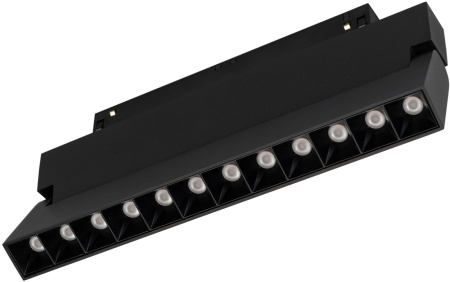 Трековый светильник светодиодный MAG-ORIENT-LASER-FOLD-S230-12W Day4000 (BK, 30 deg, 48V, DALI) (Arlight, IP20 Металл, 3 года) 034641