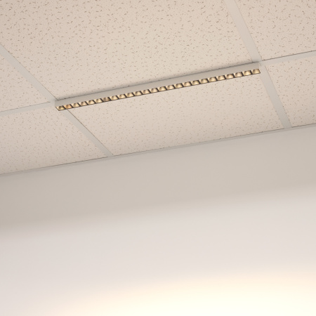 картинка Потолочный светильник LED прямоугольный SNAP-STARLINE-LASER-S1200-26W Warm3000 (WH-BK, 80 deg, 48V) (Arlight, IP40 Металл, 3 года) 031573 от магазина BTSvet