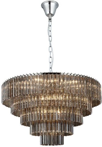 Люстра подвесная 8700 8708+17/C fume