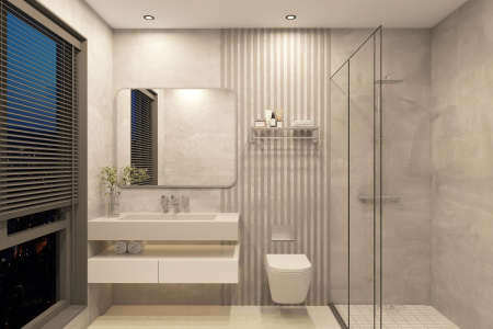 картинка Встраиваемый влагозащищенный светильник PORT DK3101-BK от магазина BTSvet