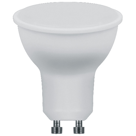 Лампочка светодиодная полусфера GU10 7W 6400K 560lm 25291