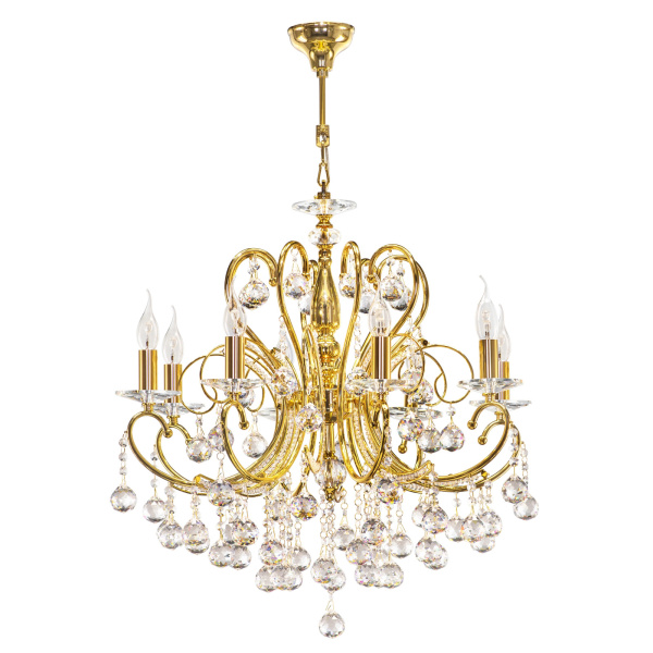 Хрустальная подвесная люстра Elegante 708082