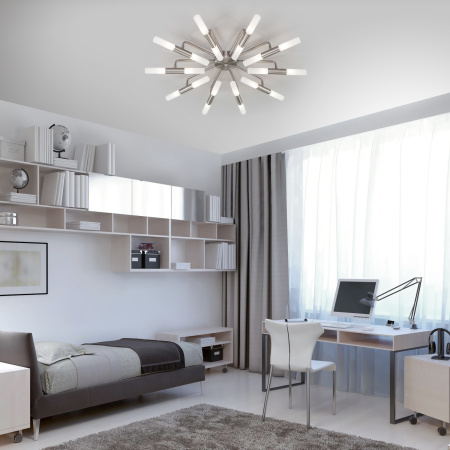 картинка Потолочная люстра светодиодная с управлением смартфоном Bastone 347 от магазина BTSvet