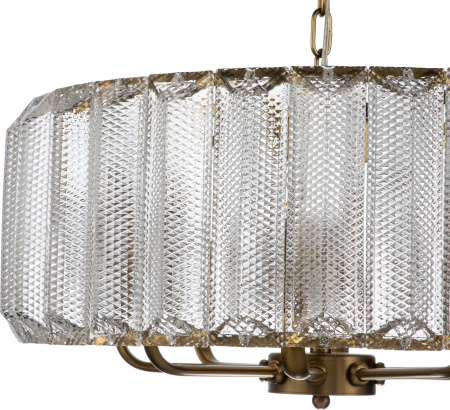 картинка Люстра подвесная Piroet V000052 (12011/8P Brass) от магазина BTSvet