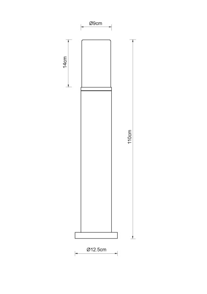 картинка Светодиодный наземный светильник Nina 32409S2 от магазина BTSvet