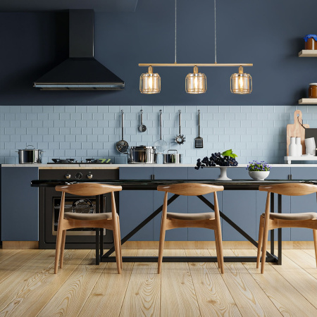 картинка Подвесной светильник Midland 10188/3S E14*40W Brass от магазина BTSvet