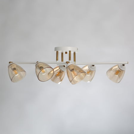 картинка Потолочная люстра на штанге DeMarkt Тетро 673017406 от магазина BTSvet