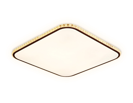 Потолочный светильник светодиодный с пультом регулировкой цветовой температуры и яркости с ночным режимом ORBITAL FF76