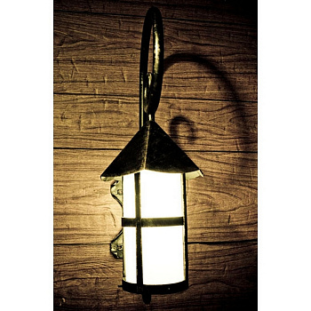 Кованый настенный фонарь уличный Valerie 150-11/bg-01