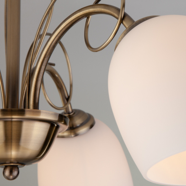 картинка Потолочная люстра Stefanie 30107/3 античная бронза от магазина BTSvet