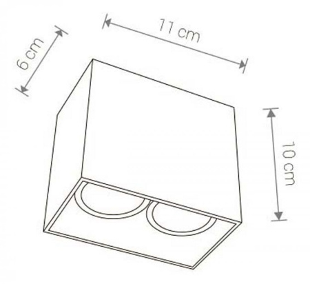 картинка Накладной светильник Gap 9384 от магазина BTSvet