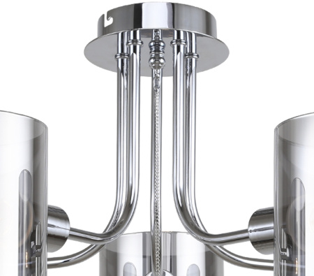 картинка Люстра потолочная на штанге Intense 683/5P E14*40W Chrome от магазина BTSvet