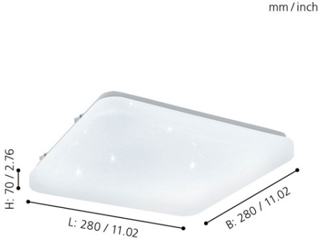 картинка Потолочный светильник Frania-s 97881 от магазина BTSvet