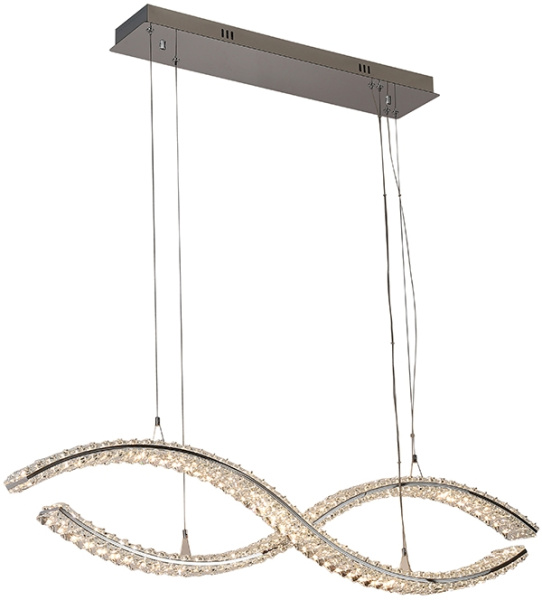 картинка Подвесной светильник светодиодный 8240 8242/110 chrome от магазина BTSvet