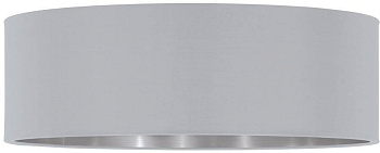 Абажур серый/серебряный Pasteri 68322