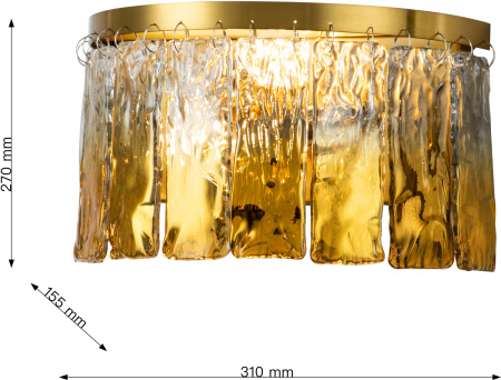 картинка Бра Midas 3017-2W от магазина BTSvet