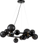картинка Люстра подвесная Molecola V000194 (11018/14P Black) от магазина BTSvet