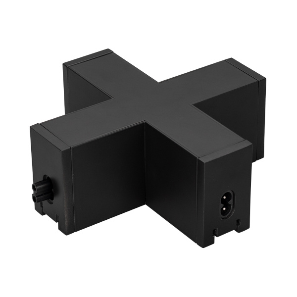 картинка Коннектор крестовой NEO-CLIP-38-CON-X-BK (Arlight, IP40 Металл, 3 года) 026847 от магазина BTSvet
