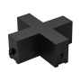 картинка Коннектор крестовой NEO-CLIP-38-CON-X-BK (Arlight, IP40 Металл, 3 года) 026847 от магазина BTSvet