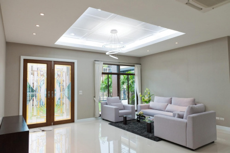 картинка Подвесной светильник светодиодный с пультом и управлением смартфоном регулировка цветовой температуры Электрон Смарт CL710A104S от магазина BTSvet