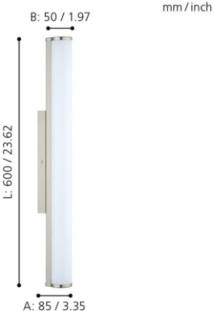 картинка Настенный светильник светодиодный влагозащищенный Calnova 94716 от магазина BTSvet