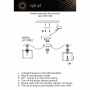 картинка Потолочная люстра Floret APL.703.17.08 от магазина BTSvet