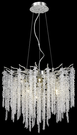 Подвесная люстра хрустальная