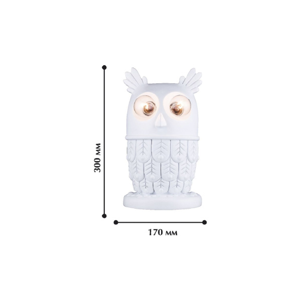 картинка Детская настольная лампа сова Filin 1935-2T от магазина BTSvet