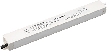 Блок питания ARPV-LG24045-SLIM-PFC-D (24V, 1.9A, 45W) (Arlight, IP67 Металл, 5 лет) 031719
