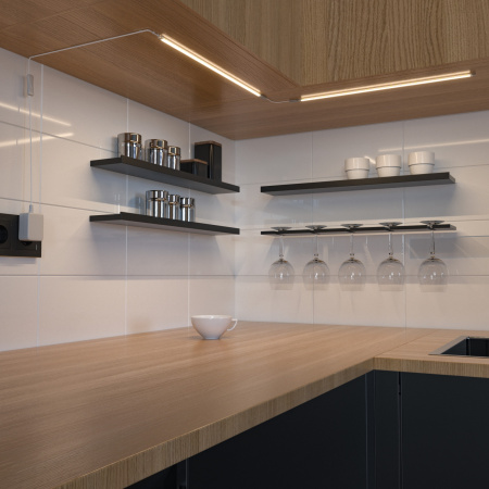 картинка Мебельный светильник светодиодный с выключателем Kit LTB74 от магазина BTSvet