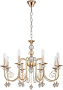 картинка Подвесная люстра Shine 678/8PL E14*40W Gold от магазина BTSvet
