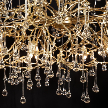 картинка Подвесная люстра светодиодная Bijout 10067/1800 GD от магазина BTSvet