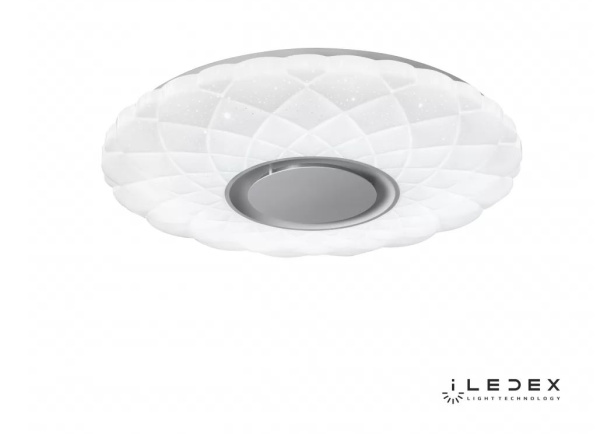 Потолочный светильник светодиодный диммируемый с пультом RGB Sphere ZN-XU48XD-GSR-YK