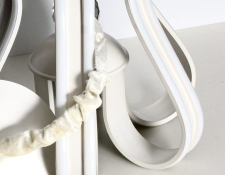 картинка Подвесная люстра светодиодная с пультом, регулировкой яркости, цветовой температуры, ночным режимом и таймером Line FL112 от магазина BTSvet