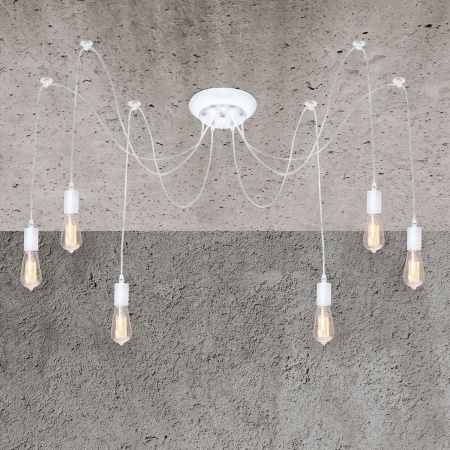 картинка Потолочная люстра Spider LOFT1162W/6 от магазина BTSvet