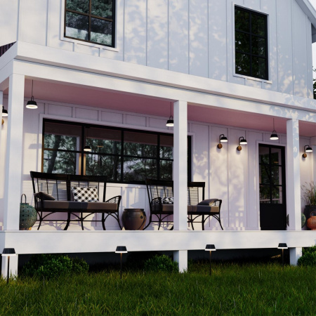 картинка Уличный светильник подвесной светодиодный Street 358459 IP54 от магазина BTSvet