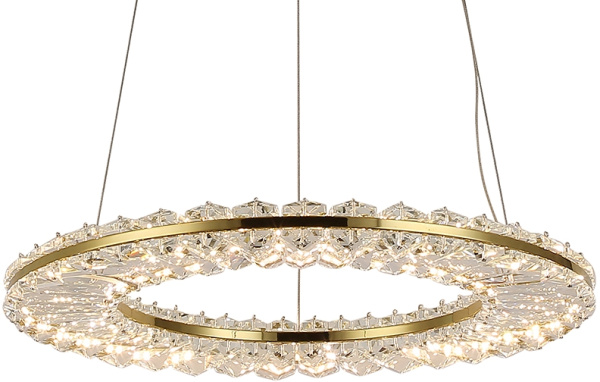 Подвесной светильник светодиодный 8240 8241/400 gold NEW