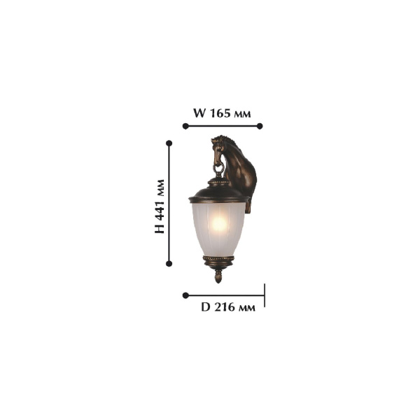 картинка Настенный светильник уличный Guards 1335-1W от магазина BTSvet