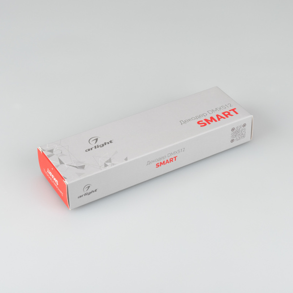 картинка Декодер SMART-K33-DMX (12-24V, 1x15A) (Arlight, IP20 Пластик, 5 лет) 028406 от магазина BTSvet
