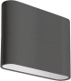 картинка Фасадный светильник светодиодный SP-WALL-FLAT-S110x90-2x3W Day4000 (GR, 120 deg, 230V) (Arlight, IP54 Металл, 3 года) 032411 от магазина BTSvet