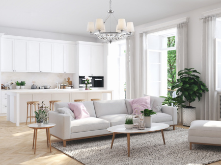 картинка Подвесная люстра хрустальная Pantheon H021PL-06CH от магазина BTSvet