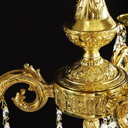 картинка Подвесная люстра 71102/3/125 B G от магазина BTSvet