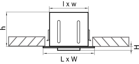 картинка Встраиваемый светильник Cardano 214018 от магазина BTSvet