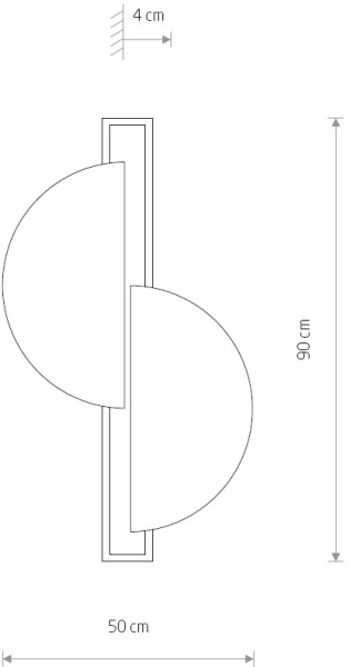 картинка Настенный светильник светодиодный Nowodvorski Sunrise Led 7652 от магазина BTSvet