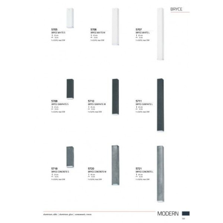 картинка Накладной светильник Bryce 5707 от магазина BTSvet